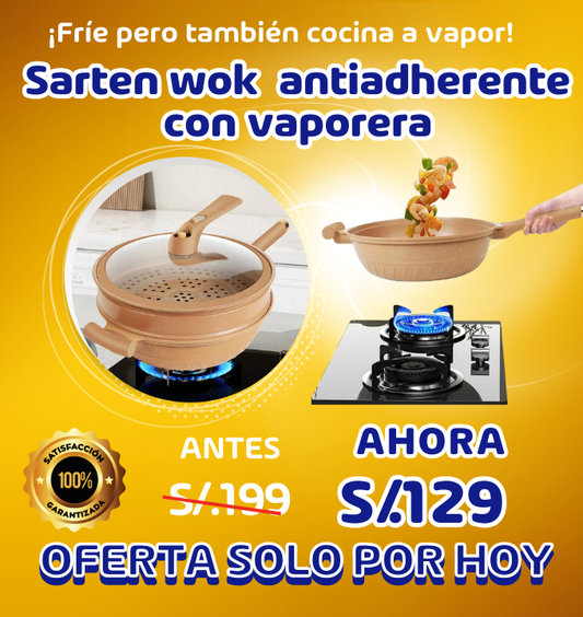 SARTEN WOOK