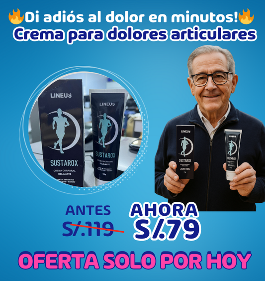 CREMA PARA DOLOR ARTICULAR-SUSTAROX